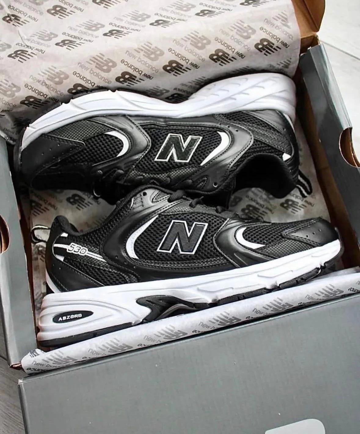 New Balance 530 Siyah Beyaz