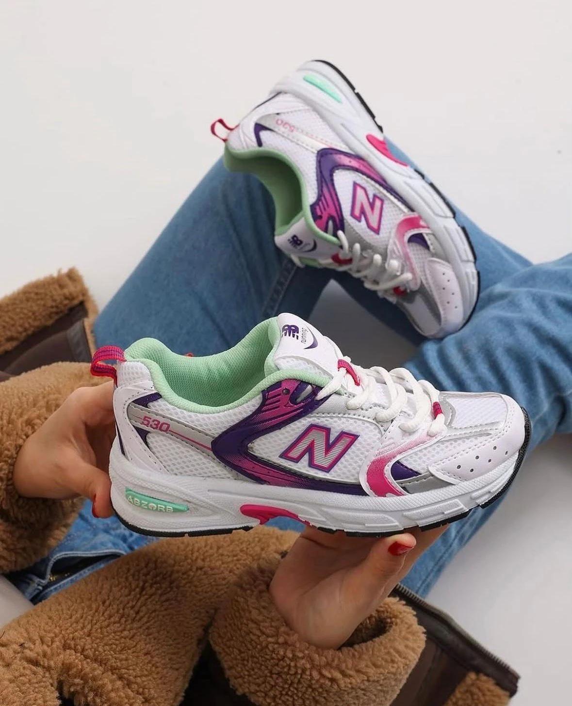 New Balance 530 Mor Fuşya
