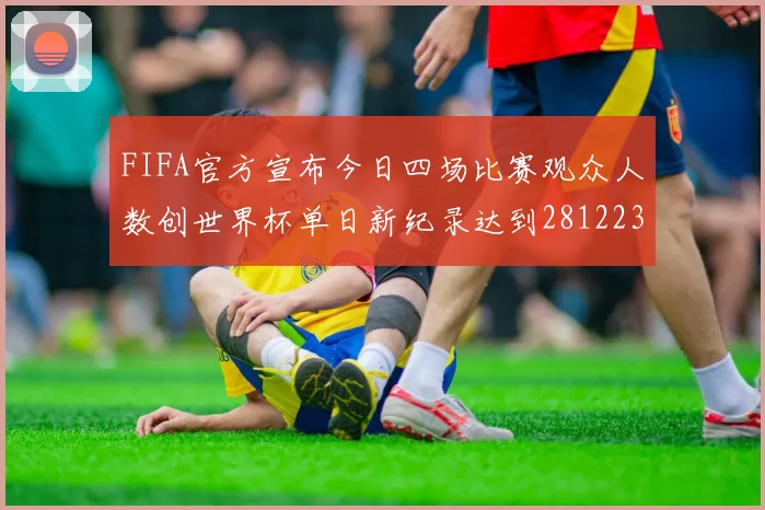 FIFA官方宣布今日四场比赛观众人数创世界杯单日新纪录达到281223人